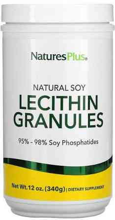 Лецитин із сої Nature's Plus Lecithin Granules Plus 340 гранули Київ