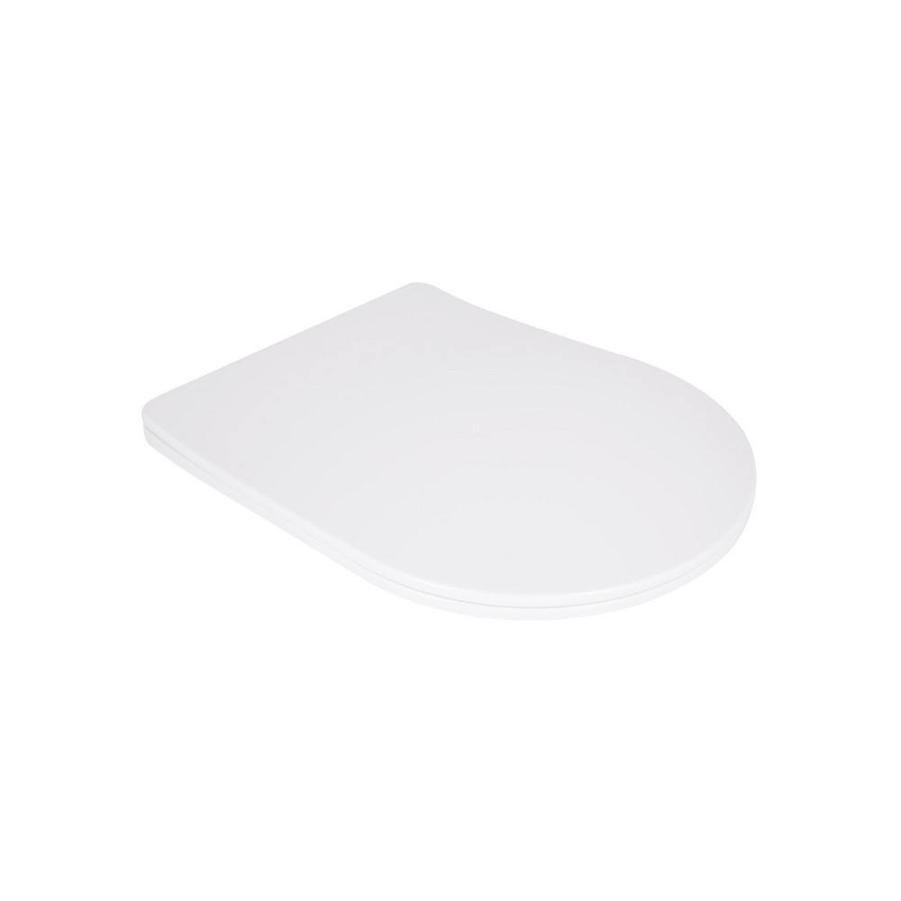 Qtap Сиденье для унитаза напольного (Grand) 560×363×30 мм, White, с микролифтом, Slim Duroplast, Quick Release QT26228301W3 Киев - изображение 10