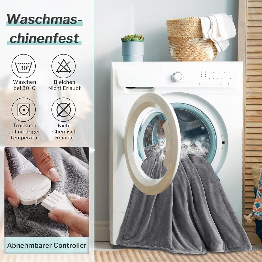 Електрична ковдра CORIWELL 180*130см Луцк - изображение 3