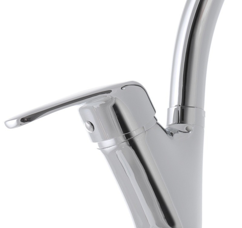 Кухонный смеситель Haiba Magic 011 с красной ручкой HB0699 Харьков - изображение 3