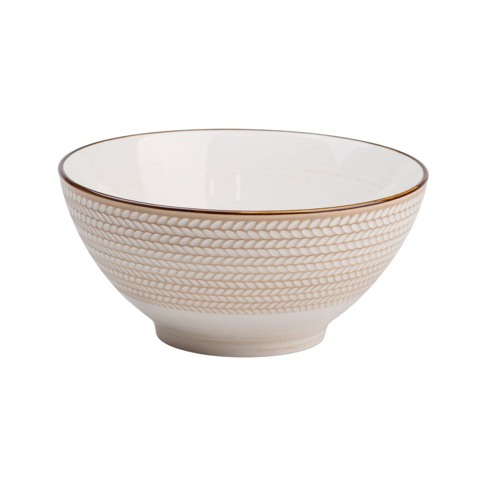 Тарілка глибока кругла порцелянова 20.5 см біла HP23385 Коломыя - изображение 1