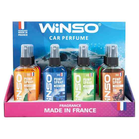 Ароматизатор Winso Pump Spray MIX №1, 75мл, 12шт набор Львов