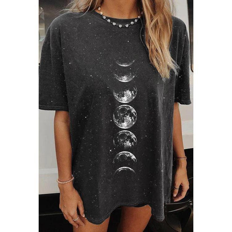 Футболка женская с принтом  44 Черная 2634325591 Днепр - изображение 1