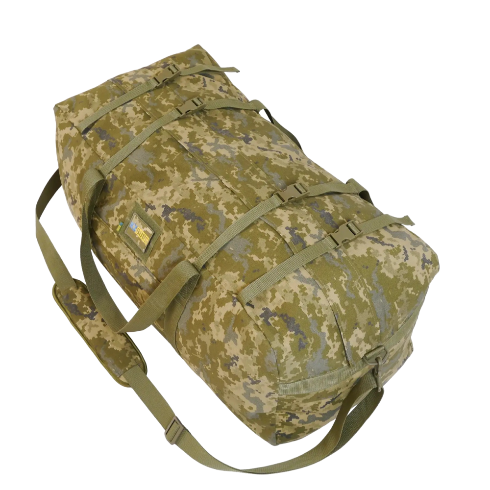 Сумка тактична Kiborg Military bag 130L Pixel. Транспортна сумка військова, армійська сумка на 130 літрів Київ - фото 3