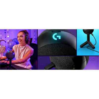 Мікрофон Logitech G Yeti Orb RGB Gaming Mic with Lightsync Black (988-000551) Вінниця