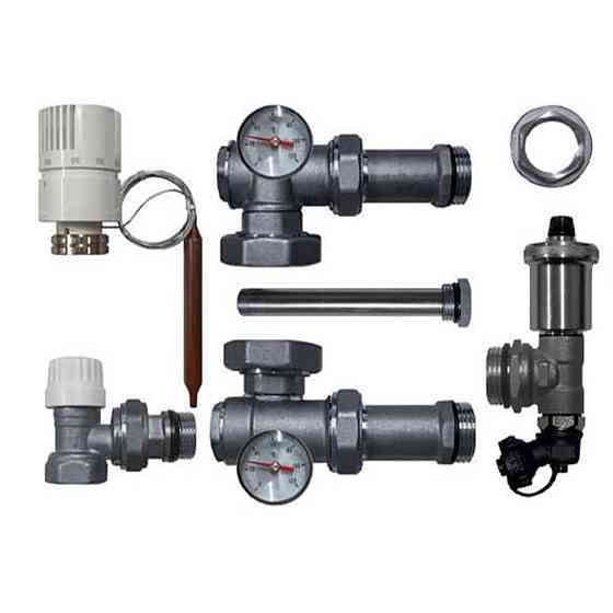 Змішувальна група (без насоса) комплект ECO 01К 1″ Тернопіль