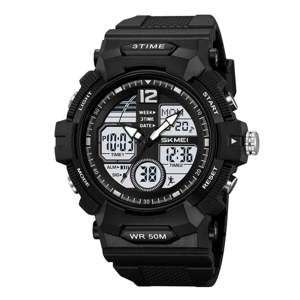 Водонепроницаемые часы с гарантией, Модные наручные электронные часы Спортивные прочные PR-98 Ивано-Франковск - изображение 1