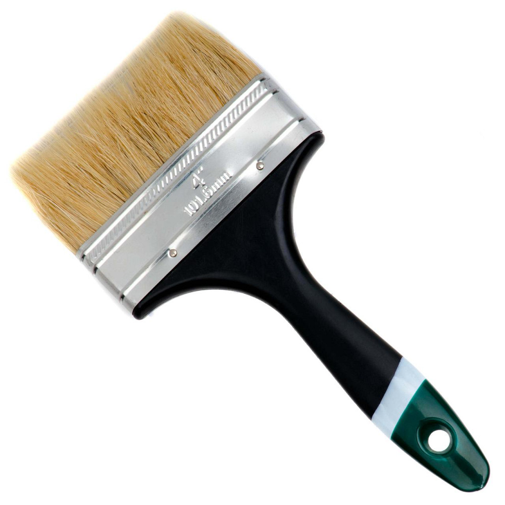 Пензель флейцева 102 * 14 * 44 мм, пластикова ручка INTERTOOL KT-1402 Київ - фото 3