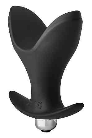 Анальна пробка з вібрацією FANTASSTIC VIBRATING ANAL ANCHOR PLUG BLACK Sex Aura Київ