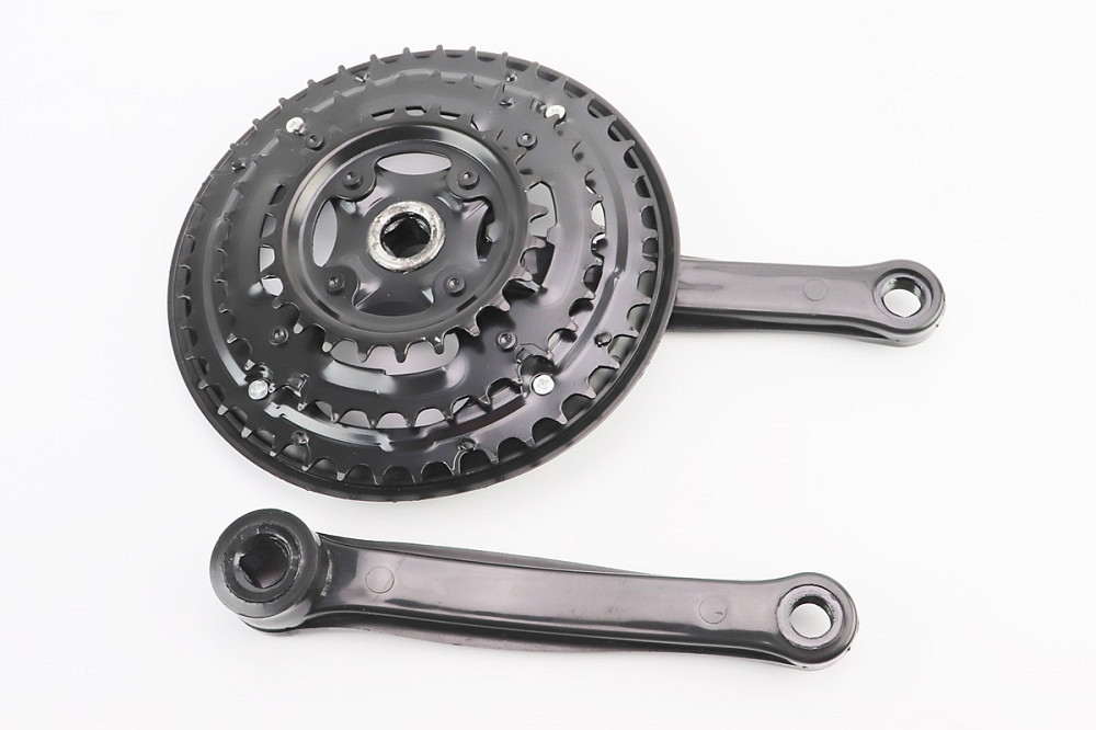 Шатуни "квадрат" 170мм, 42.34.24T MTB, чорні BL 02 (можливі потертості) Киев - изображение 2