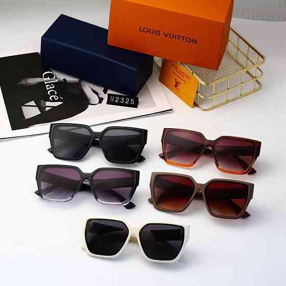 Женские солнцезащитные очки LV (1324) brown Киев