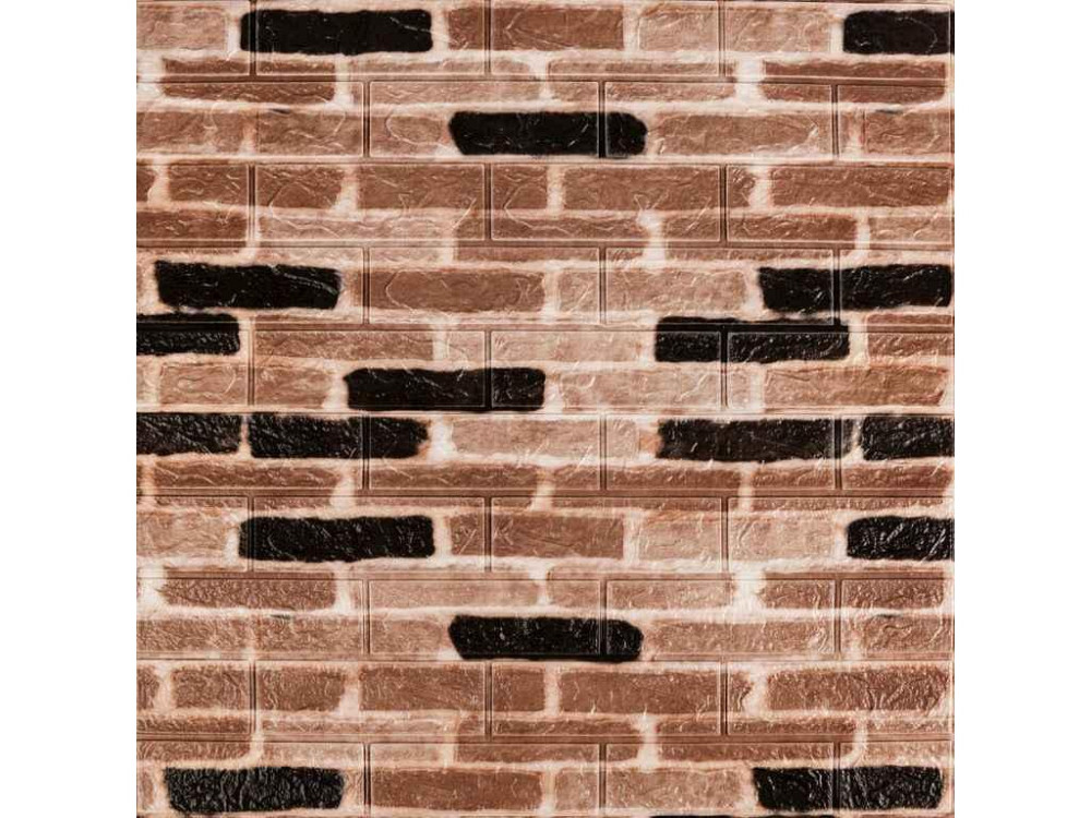 Панель стінова 3D 700 * 770 * 2мм (346-2) Класична цегла SW-00001915 ТМ STICKER WALL Київ - фото 1