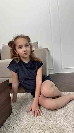 Дитяча піжама з плюш-велюру Графіт 154-158 Харків