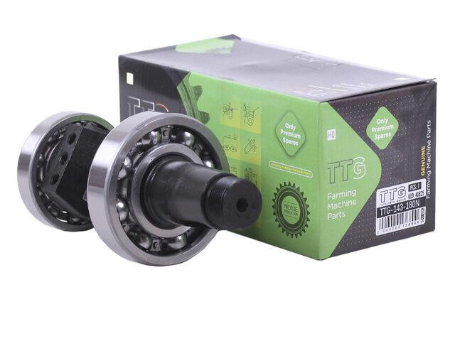 Колінвал у зборі з підшипниками 6310/6210 і шестернею на дизельний двигун 180N Мукачево - фото 1