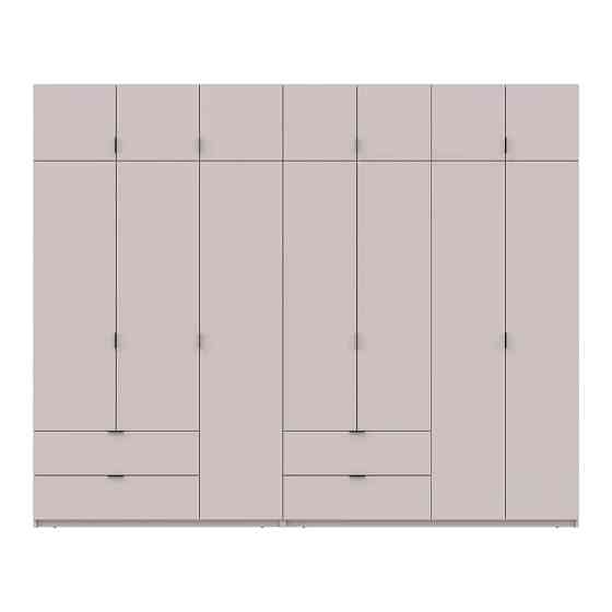 Шафа для одягу Doros Лукас Кашемір 3+4 ДСП 295х50х240 DRS-011717 (42005124) Львів