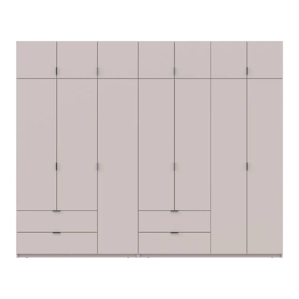 Шафа для одягу Doros Лукас Кашемір 3+4 ДСП 295х50х240 DRS-011717 (42005124) Львів - фото 4