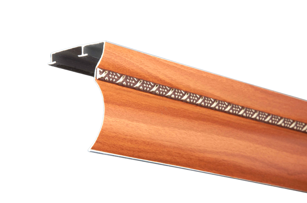 Алюмінієвий карниз БР-12 Черешня, молдинг на вибір Бровари - фото 1