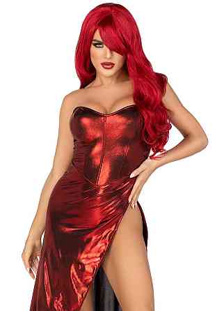 Эротическое платье Leg Avenue Shimmer bodysuit with skirt S Sex Aura Киев