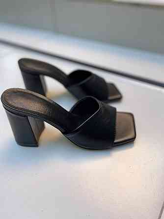 ARLEN Шльопанці жіночі ARLEN Ш-Амина чорні (літо, шкіра натуральна) (4878) Коломия