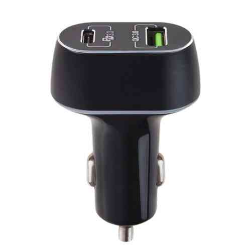 Автомобильное быстрая зарядка VOIN 63W, USB QC3.0 18W + PD 45W, 12/24В Харьков
