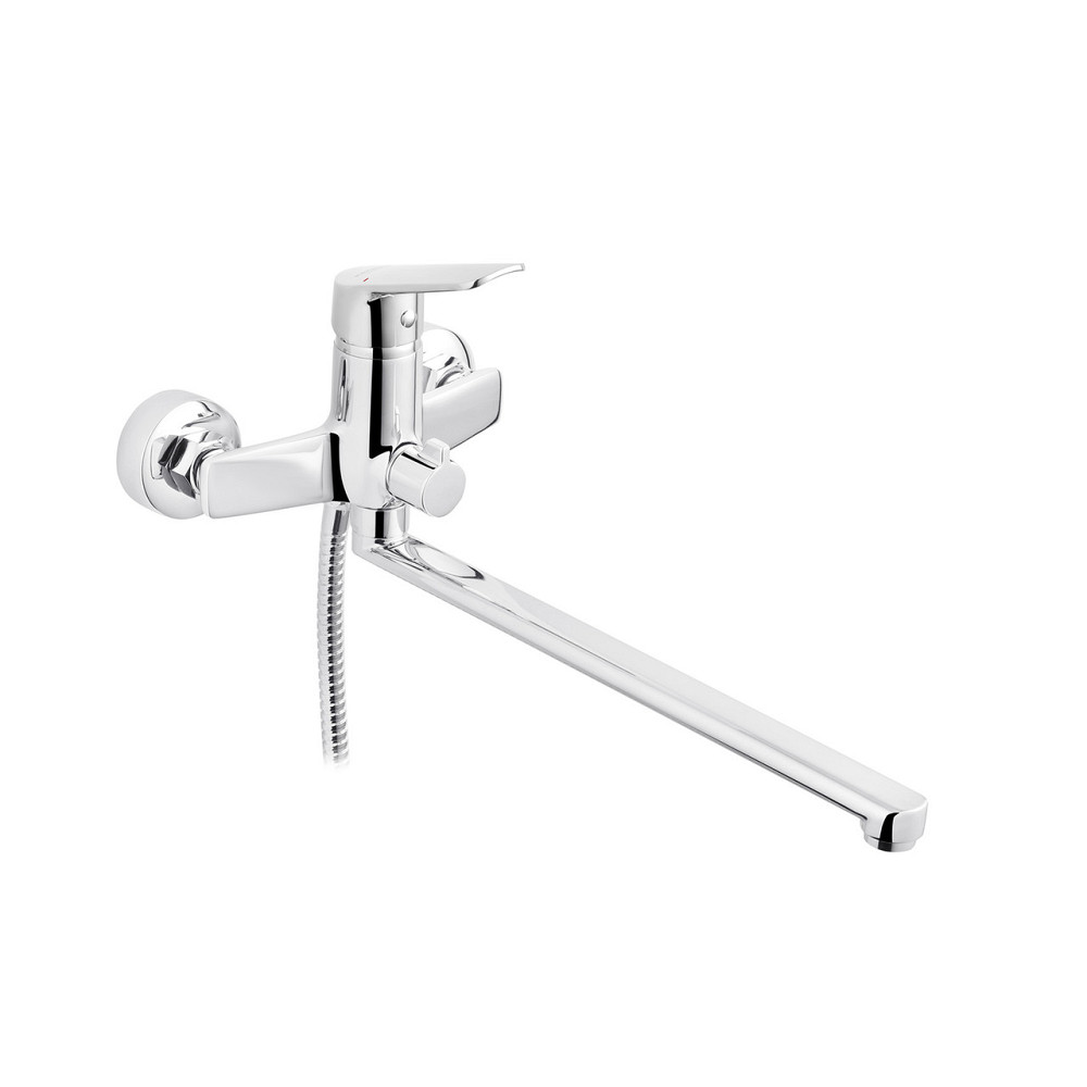 Смеситель для ванны Kroner KRP Dorn с душевым гарнитуром - C070 Киев - изображение 1