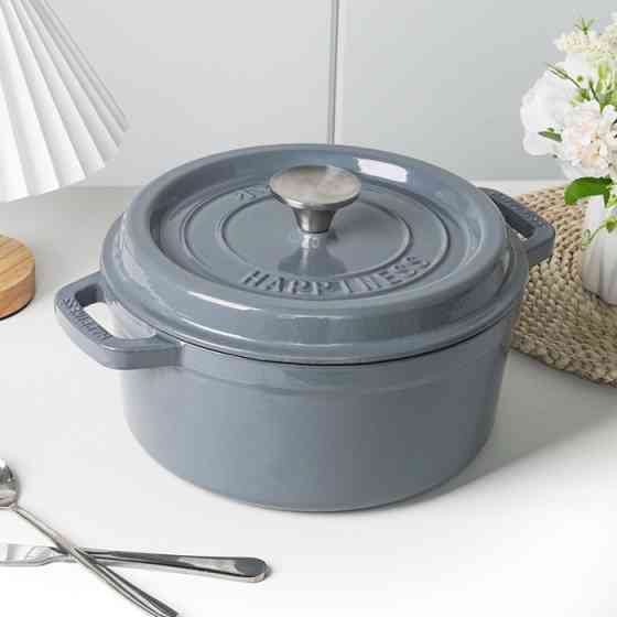 Чугунная жарка с фарфоровым покрытием 5 л GRILLI 777210 Код: 012730 Ровно