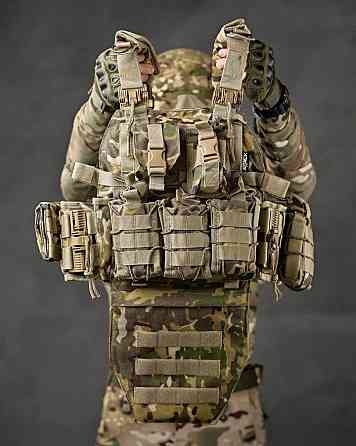 Плитоноска 4 швидкі скидання Cordura мультикам ВТ7929 Київ