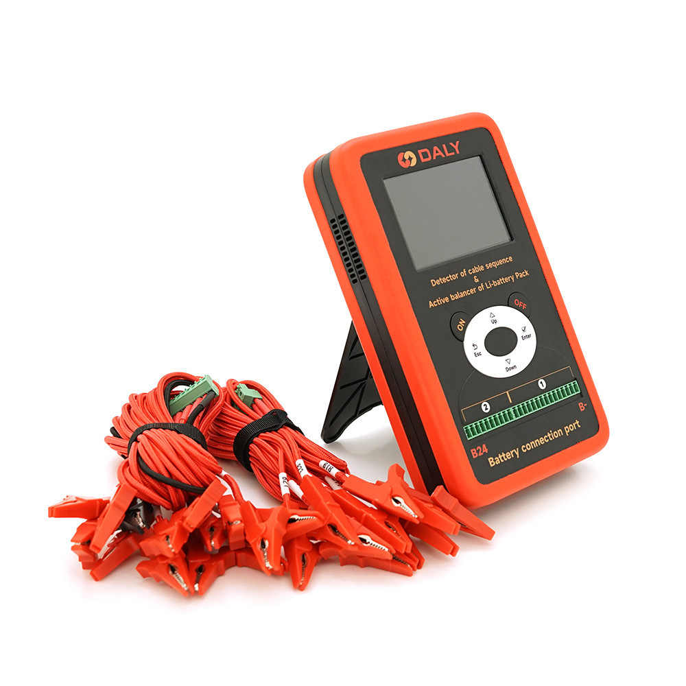 Багатофункціональний тестер і балансир Daly Smart BMS Pro 24S (Li-ion, LiFePO4, LTO), 3-24S, до 10А, LCD-3,5" екран, 200×120×40mm, Київ - фото 1