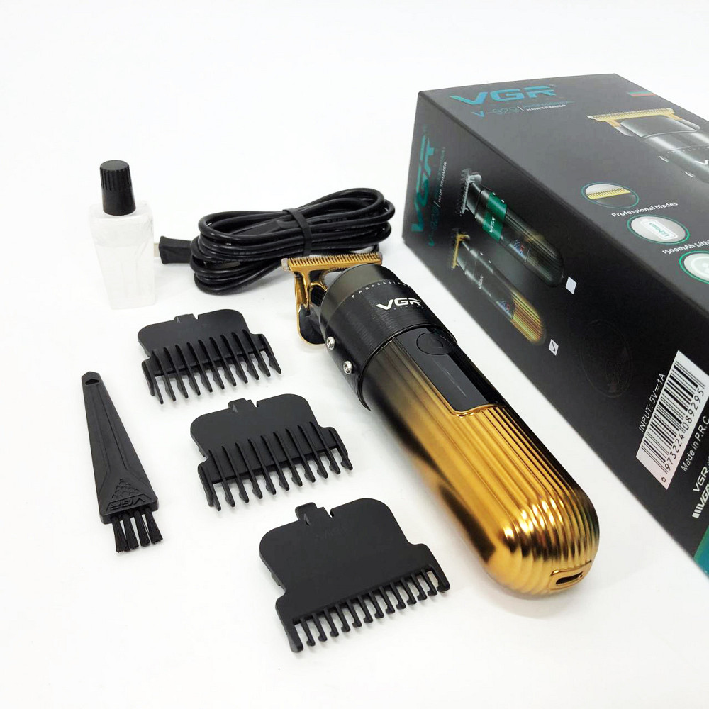 Перезаряджається набір для стрижки волосся VGR V-929 Машинка для стрижки короткої UW-97 Львів - фото 19