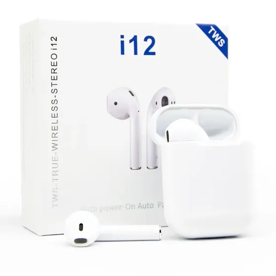 Беспроводные сенсорные наушники i12 TWS Коломыя