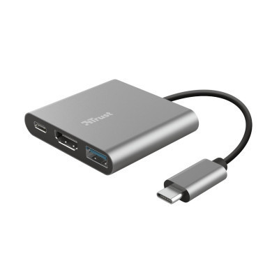 Концентратор Trust Dalyx 3-in-1 Multiport USB-C (23772) Винница - изображение 1