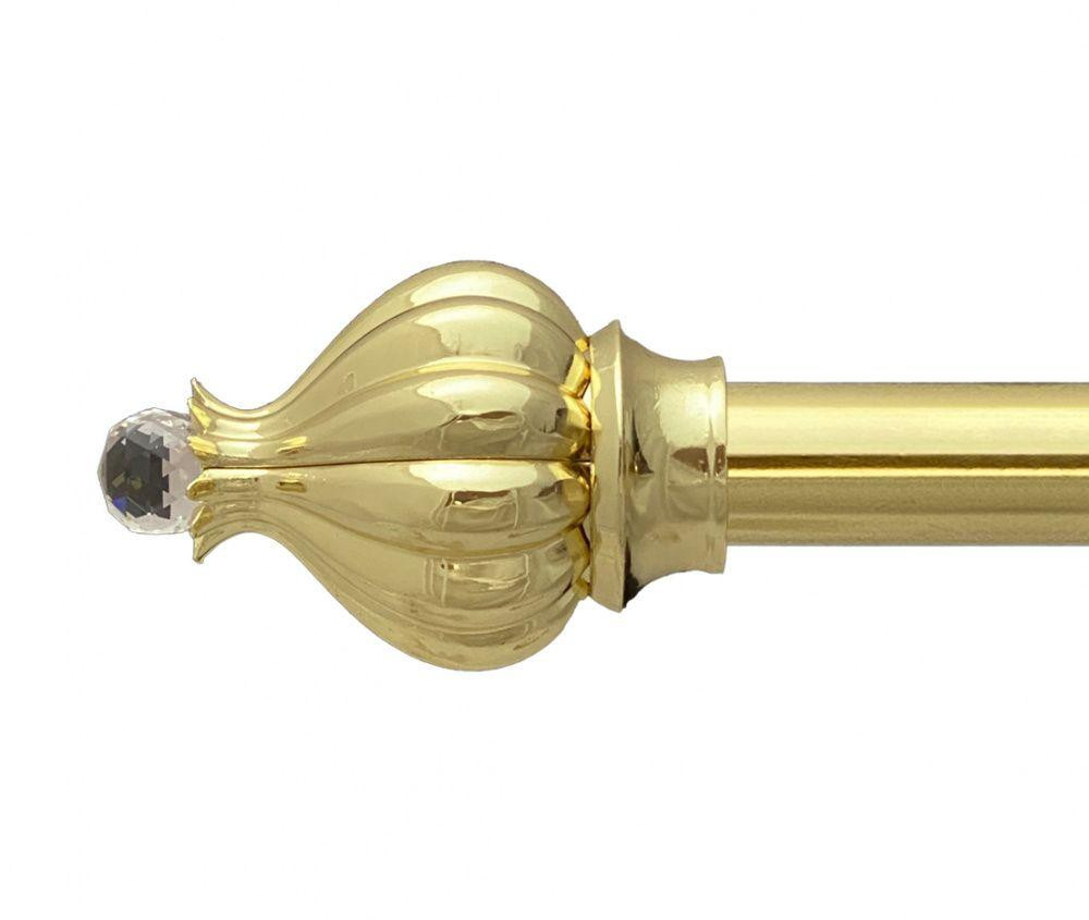Закінчення для карнизу Orvit ТАДЖА-КРИСТАЛ 25 мм ЗОЛОТО Львов - изображение 1