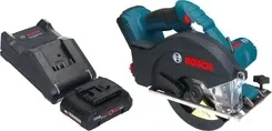 Электрическая пилка Bosch GKM 18V-50 Professional akumulatorowa pilarka tarczowa do metalu 18 V 136 mm bezszczotkowa + 1x Киев - изображение 1