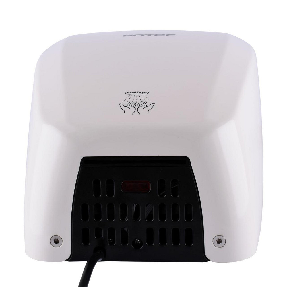 Сушилка для рук HOTEC 11.231 ABS White сенсорная, корпус пластик белый (220В ,1800Вт) Киев - изображение 4
