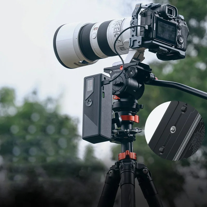 Повербанк аккумулятор для освещения камеры 100Вт PD 5-24В DC Type-C 19200мАч ULANZI BS004 Киев - изображение 3