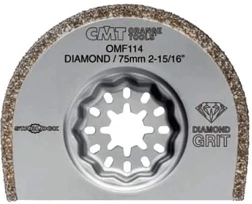 Cmt Orange Tools Полотно для пилки Promieniowy Z Nasypem Diamentowym 75Mm Starlock 5Szt. Omf114X5 Киев - изображение 1