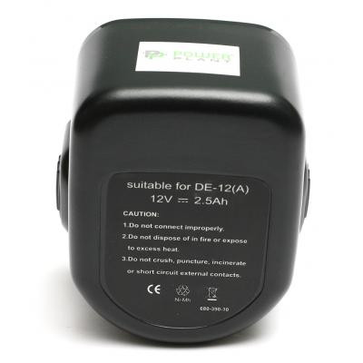 Аккумулятор к электроинструменту PowerPlant для DeWALT GD-DE-12 12V 2.5Ah NIMH(DE9074) (DV00PT0034) Винница - изображение 2