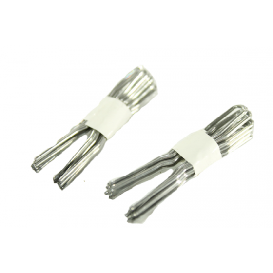 Шпильки чорні для волосся (10 шт.) 4.5 см. Срібло Київ