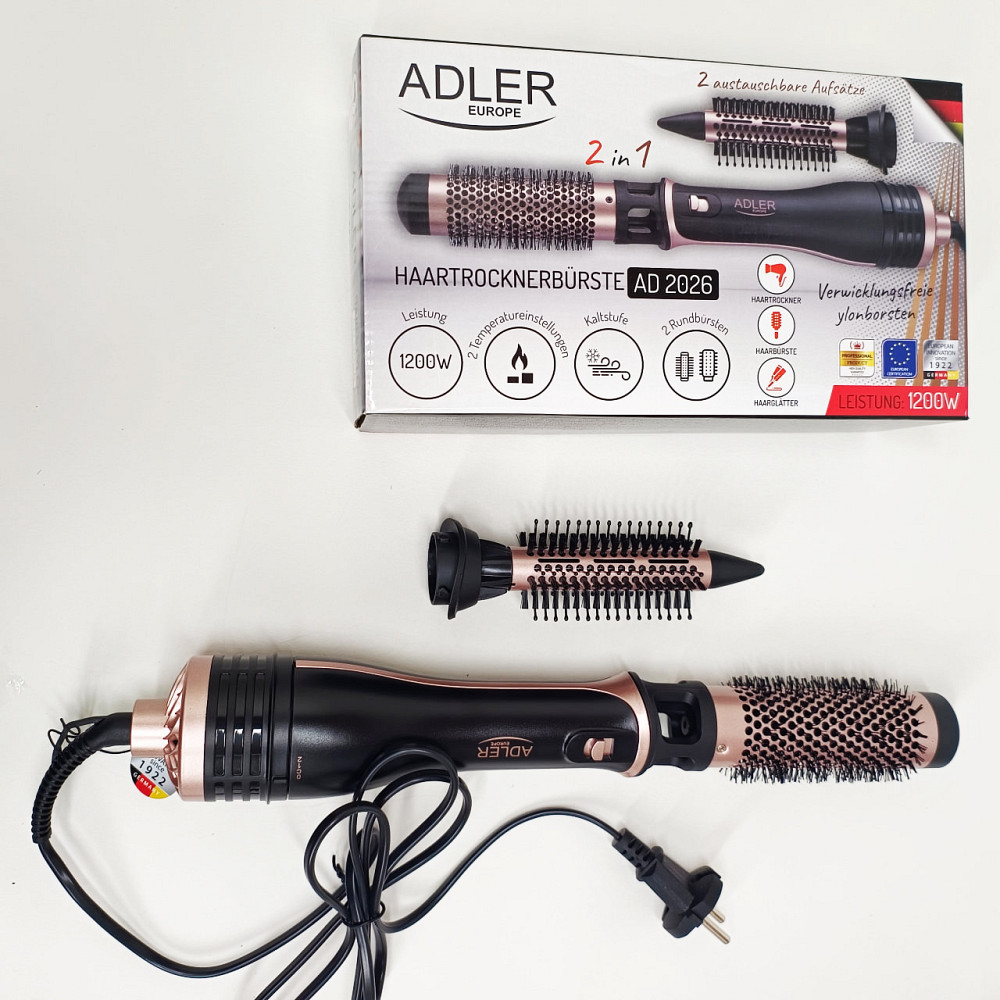 Фен-щітка для волосся ADLER AD 2026 1200Вт MP-47 Львів - фото 2