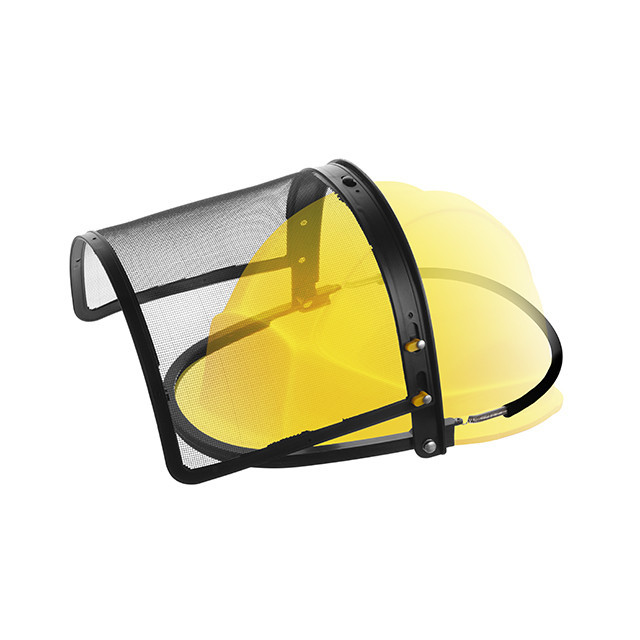 Екран захисний для обличчя, сітка, кріплення на каску INTERTOOL SP-0035 Київ - фото 2