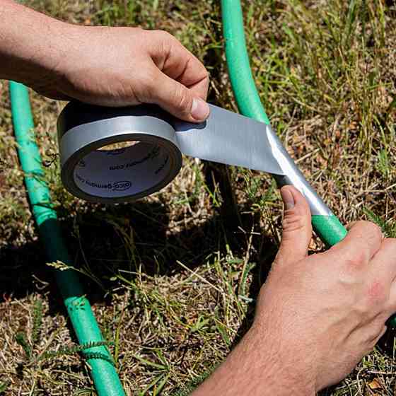 Ізоляційна стрічка (ізолента) "PowerTape" 50мм х 10м 0,2мм срібляста Alca, 554100 Київ