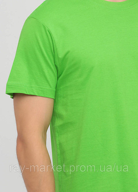 Футболка базовая Stedman Classic-T Unisex мужская светло-зеленая (ST2000-KIW) Киев - изображение 2