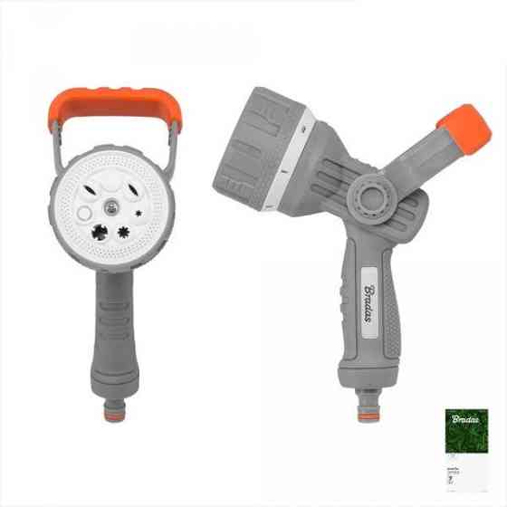 Пістолет для поливу 7 режимів POWERFUL, WHITE LINE, WL-EN42M Київ