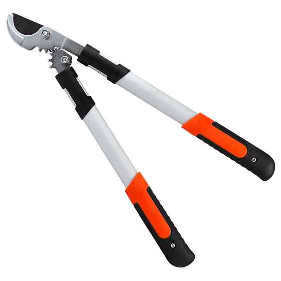 Сучкорез плоскостной шестеренчатый алюминиевые рукоятки 483мм FLORA (5022424) Ровно