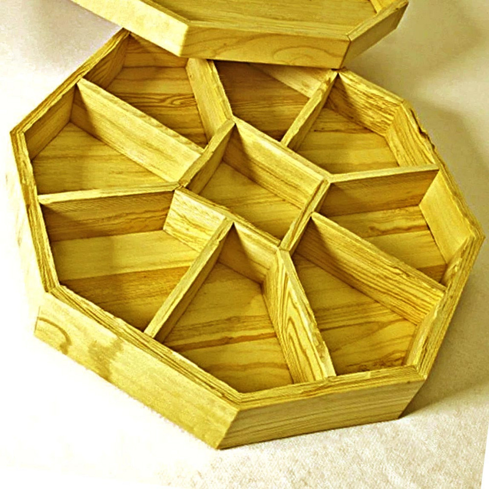 Менажница деревянная 