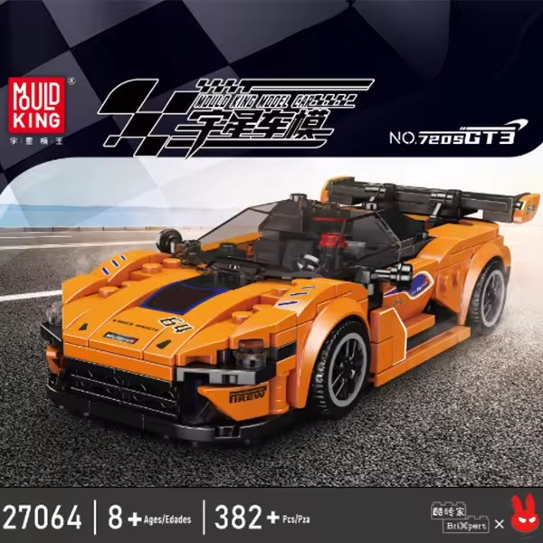 Конструктор MacLaren Спортивна машина на 382 деталі, помаранчева Кам'янець-Подільський - фото 5