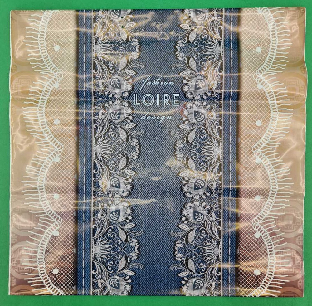 Полиэтиленовый пакет (40х40) с пластиковой ручкой