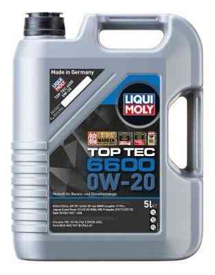 LIQUI MOLY 21411 Top Tec 6600 SAE 0W-20 — Синтетична моторна олива нового покоління | Максимальний захист сучасних бензинових та д Ковель