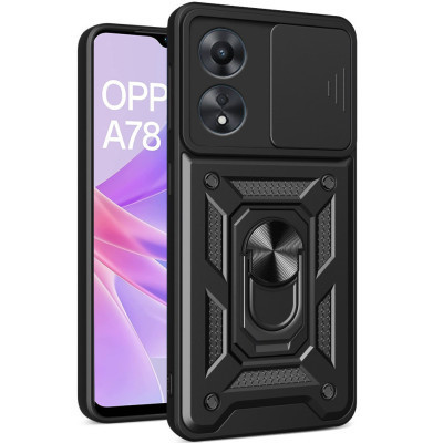 Чехол для мобильного телефона BeCover Military Oppo A78 4G Black (710711) Винница - изображение 7