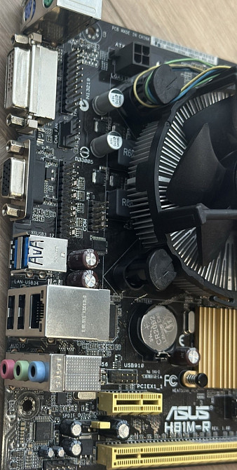 Комплект Материнская Плата ASUS h81m-r. сокету. Киев - изображение 2